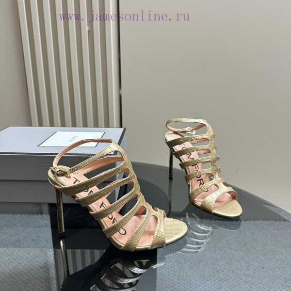 The mostIns hot series, Tomford metal texture decoration with empty high heels2024 Milan Fasnc7d5rkm - Image 6
