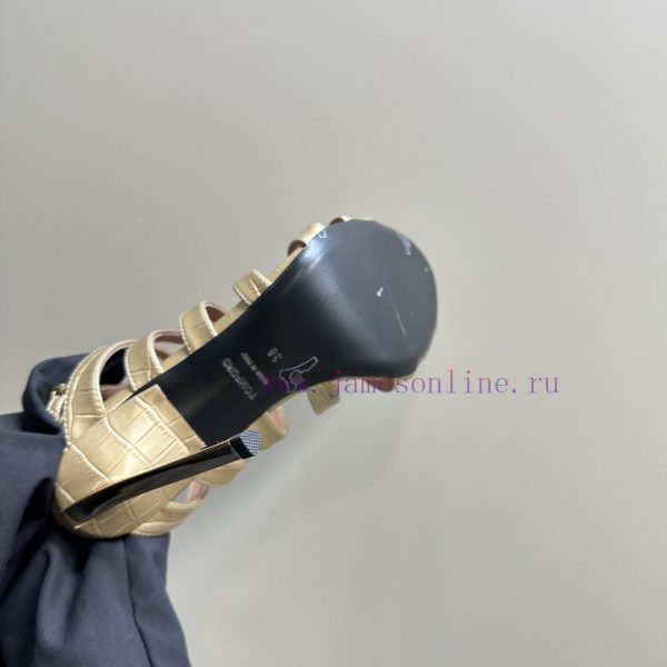 The mostIns hot series, Tomford metal texture decoration with empty high heels2024 Milan Fasnc7d5rkm - Image 10