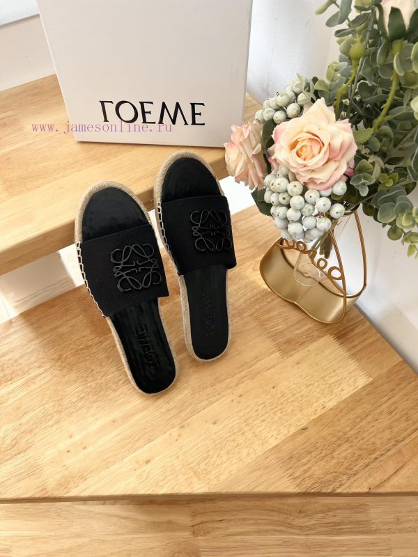 ~LOEWE purchasing grade 2024 early spring new slippers fisherman shoes, comfortable, lightwemfyd4grp - Image 5
