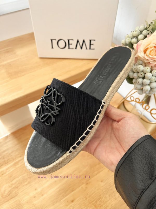 ~LOEWE purchasing grade 2024 early spring new slippers fisherman shoes, comfortable, lightwemfyd4grp - Image 8