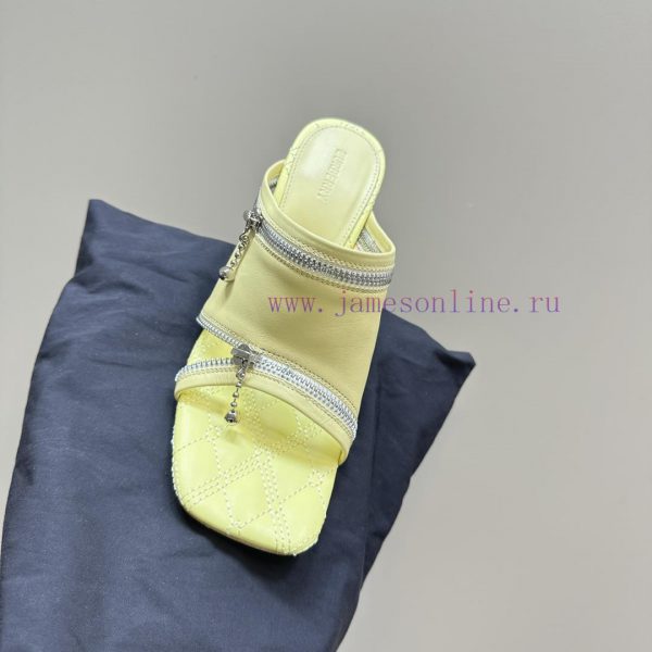 BURBERRY | SS24 Women's New SandalsShoe upper sandals, made of glossy leather fabric and feabc4xfygk - Image 9