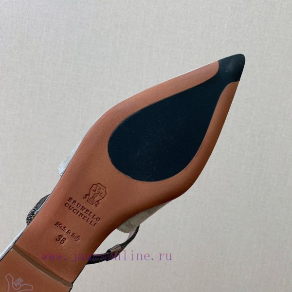 The classic inspiration of BRUNELL CUCINELL rear air flat sandals defines the modern and elezdcp1cna - Image 10