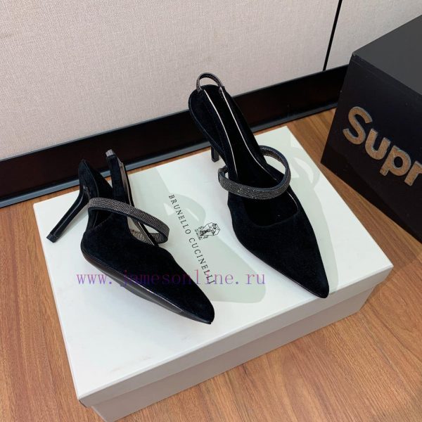 The classic inspiration of BRUNELL CUCINELL rear air sandals defines the modern and elegant pl10ztmw - Image 6