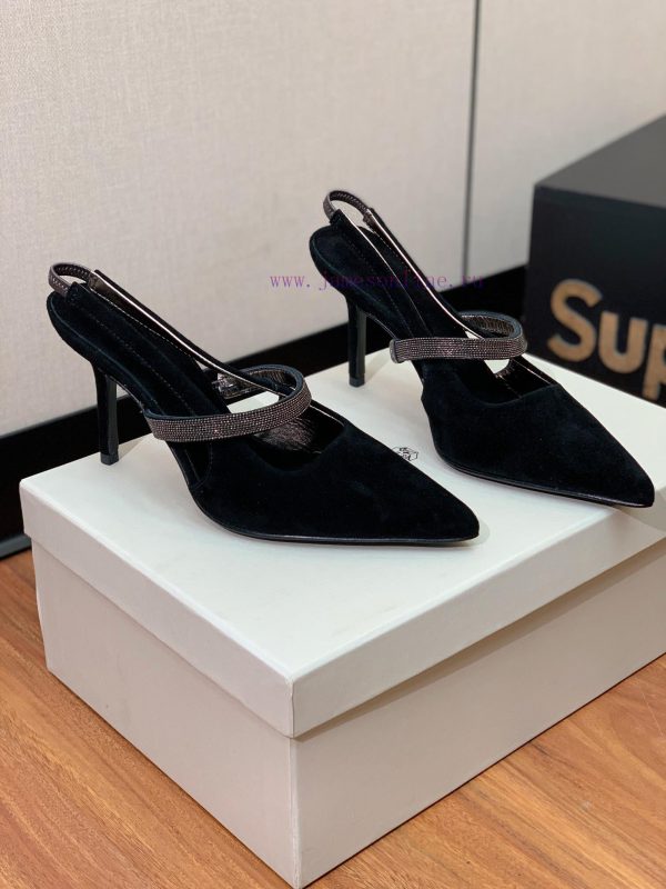 The classic inspiration of BRUNELL CUCINELL rear air sandals defines the modern and elegant pl10ztmw - Image 7