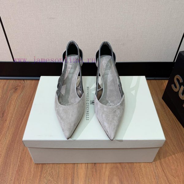 The classic inspiration of BRUNELL CUCINELL hollow sole defines the modern and elegant styleq957wunk