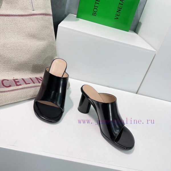 Bottega Veneta's 2024BV brand new deep mouth candy colored round toe round heel flat bottomeaj4rrlgy