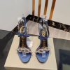TOM FORD Top High Heel SandalsImported cowhide upperFoot pad sheepskinAAA grade original blariekitw4