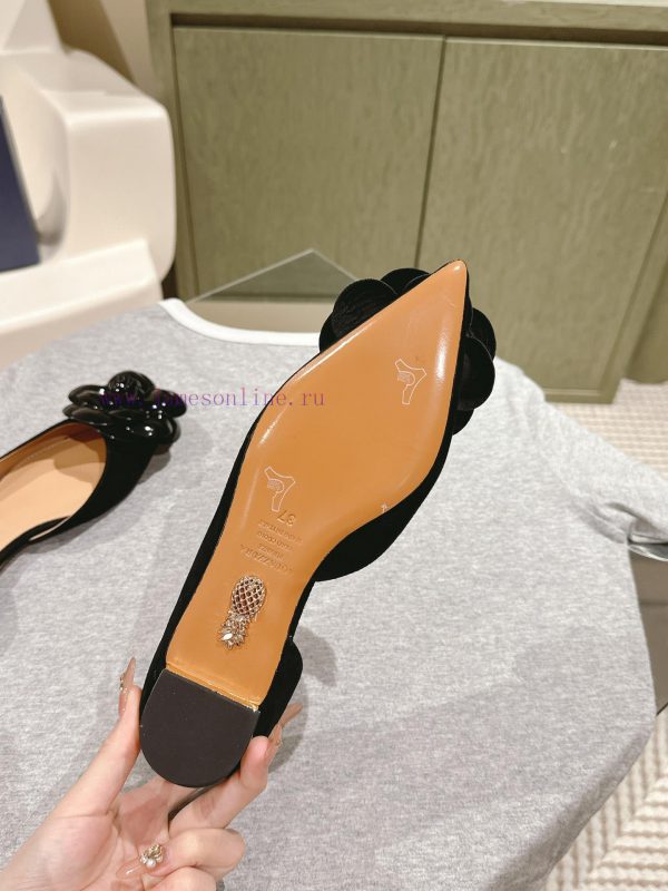 | ²⁰²4 ??  ??AQUAZZUR * Pineapple early spring new fairy fashion shoes series, a large numqjqvxvol - Image 7