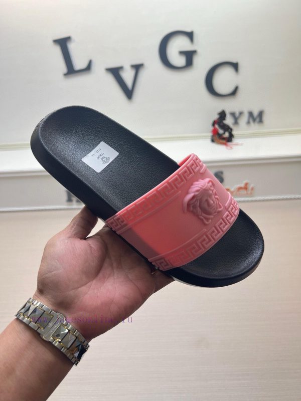 Versace slippers men's high-end brand official website 11 latest masterpiece original mold cipa5of3q