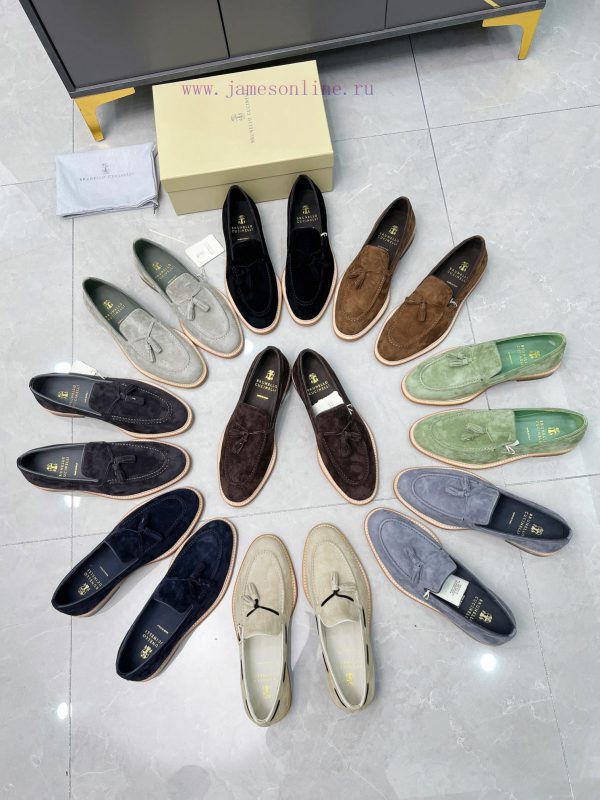 BrunelloCucinelli ? Top Four Seasons Classic Le Fu ShoesPrecious imported cashmere fabric,Co8u0eqedv