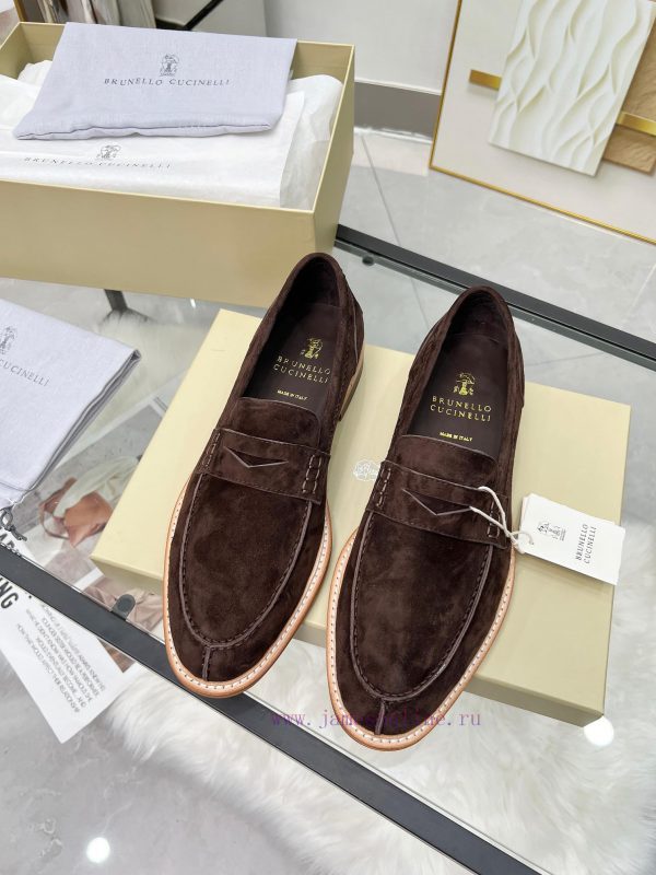 BrunelloCucinelli ? Top Four Seasons Classic Le Fu ShoesPrecious imported cashmere fabric,Co7a6rn6se - Image 4