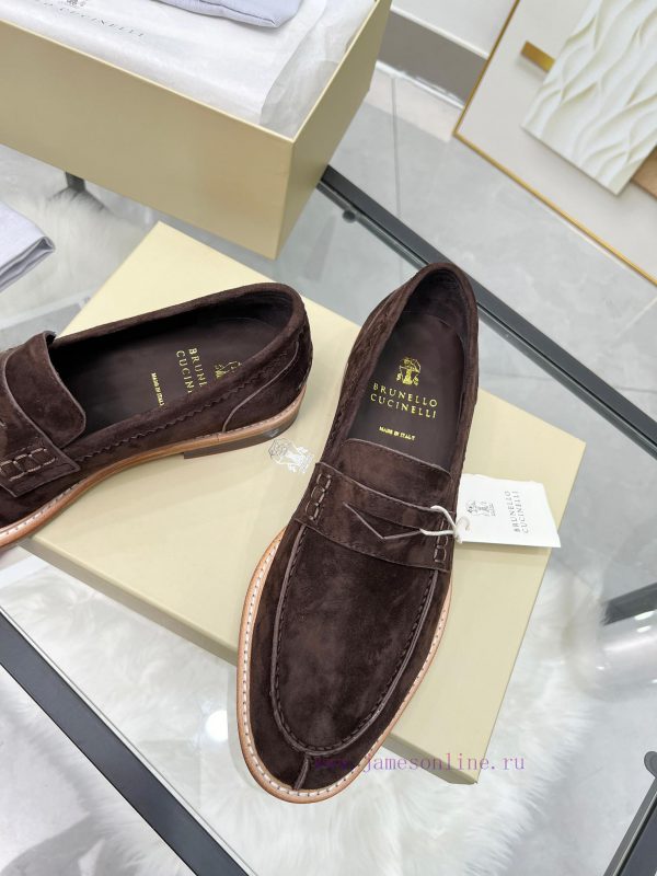 BrunelloCucinelli ? Top Four Seasons Classic Le Fu ShoesPrecious imported cashmere fabric,Co7a6rn6se - Image 9