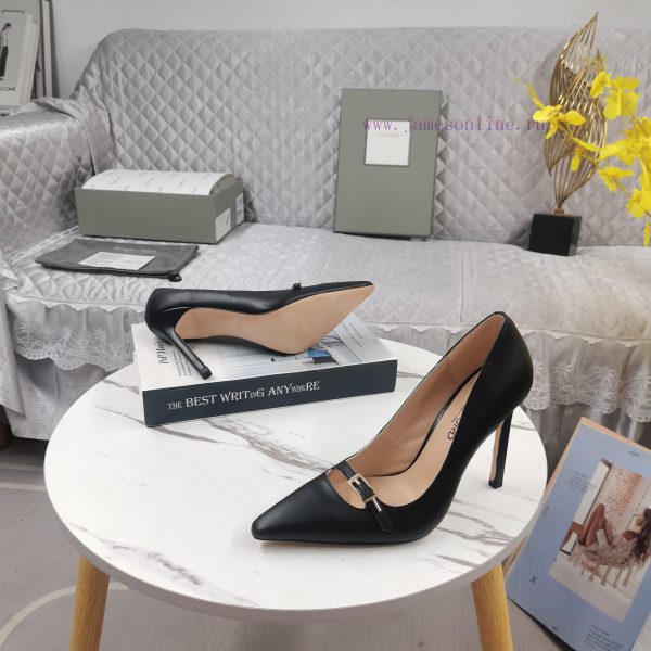 New Top Top TOM FORD2024 official website synchronized new belt buckle square toe high-heele47otm2ak - Image 10
