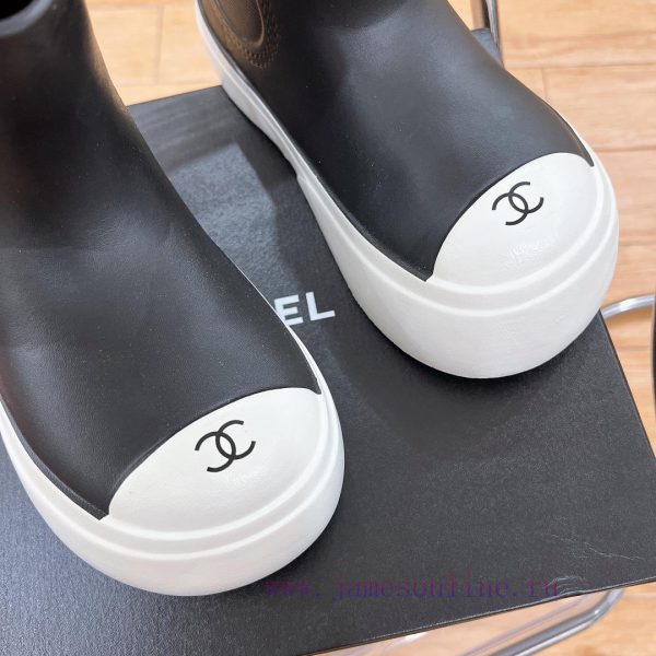 Yuan, Chanel 2024 popular vintage rain boots Vantage vintage obsessed lover The most populargkakrumc - Image 5