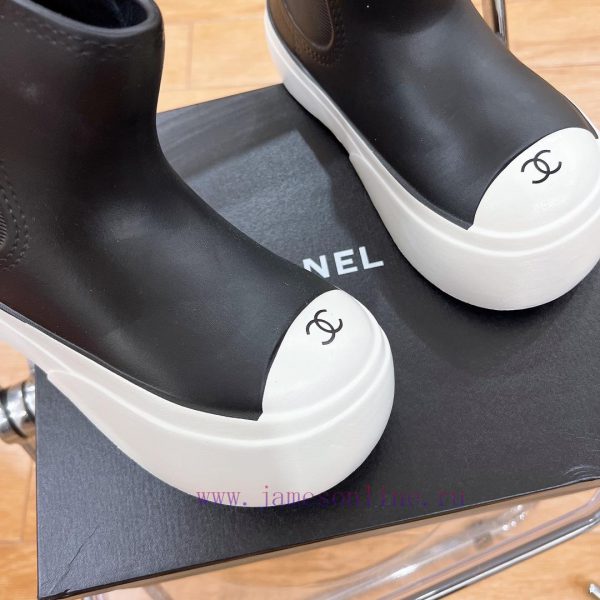 Yuan, Chanel 2024 popular vintage rain boots Vantage vintage obsessed lover The most populargkakrumc - Image 6