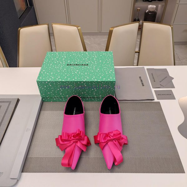 Balenciaga 2024 "woven ribbon bow decoration tassel style" three-dimensional flat sole singljmh0iulo