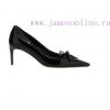 DG small square head new model, size 35-42 genuine leather outsole, patent leather surface, 2m5fftzy