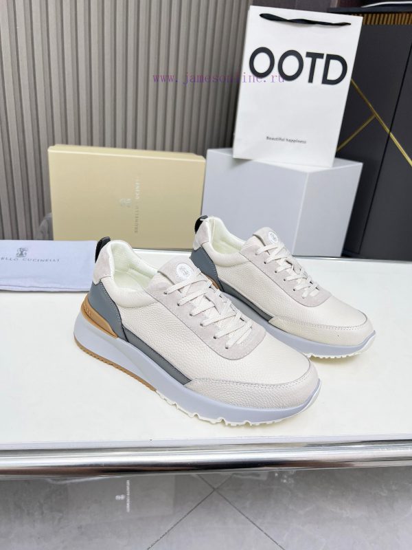 BrunelloCucinelli ? Top Four Seasons Classic Casual Men's Sports Shoes Newly Revised and Upgx3e3zdjz - Image 6
