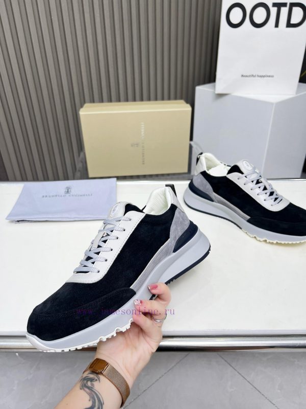 BrunelloCucinelli ? Top Four Seasons Classic Casual Men's Sports Shoes Newly Revised and Upgzhxwmnpm - Image 4