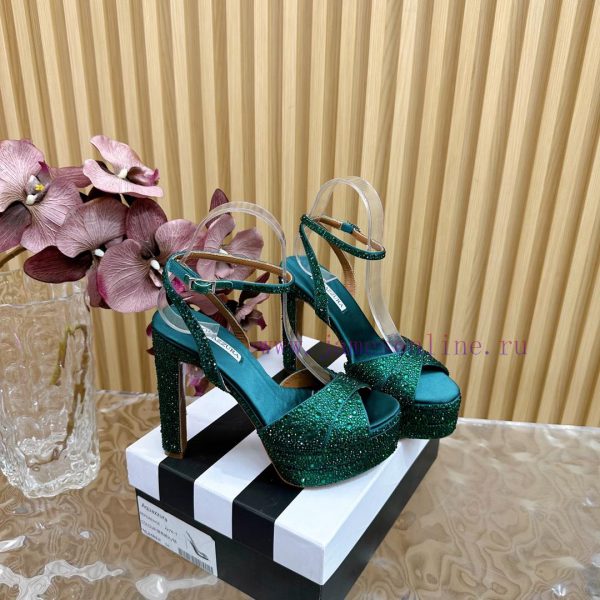 2024 Spring/Summer New AQUAZURA Zp Original Mold New Waterproof Platform High Heel Sandals——ben3z57e - Image 4
