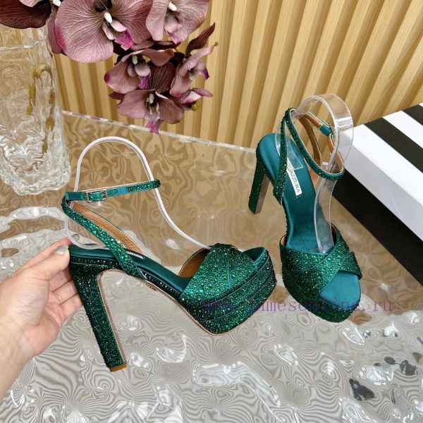 2024 Spring/Summer New AQUAZURA Zp Original Mold New Waterproof Platform High Heel Sandals——ben3z57e - Image 7