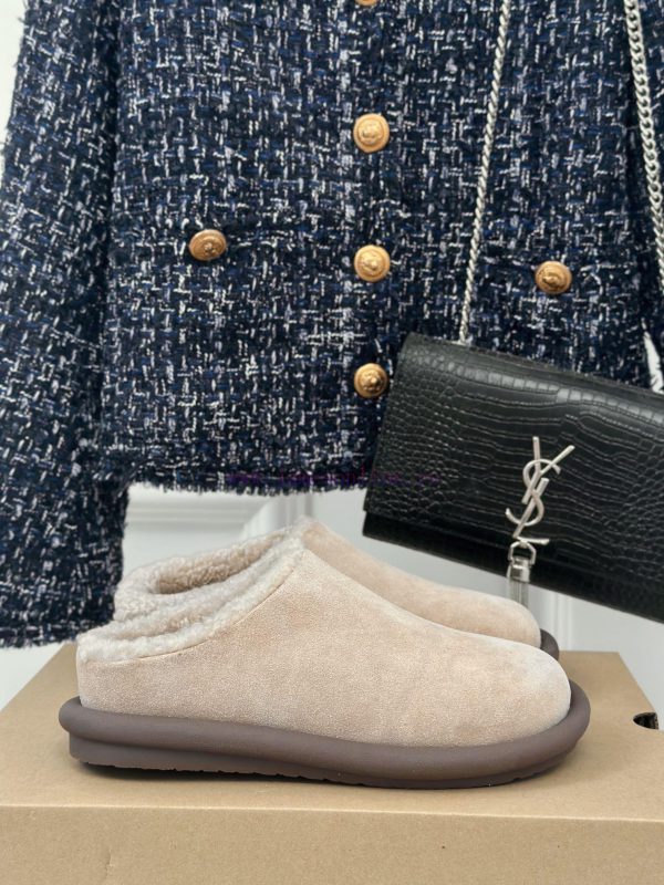 UGG Oil Chicken 24ss Autumn and Winter New Wool Baotou TowHalf dragged snow bootsSimple and cib86bnc