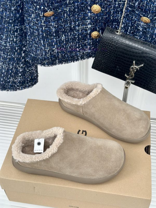 UGG Oil Chicken 24ss Autumn and Winter New Wool Baotou TowHalf dragged snow bootsSimple and y10jp52i - Image 4