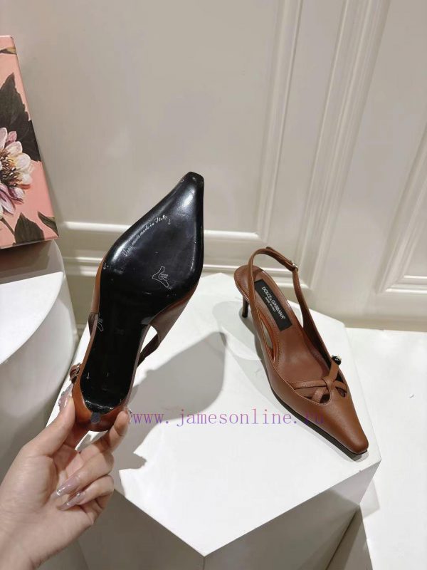 DG small square head new model, size 35-42 genuine leather outsole, top layer calf leather, 8iu91ult - Image 4