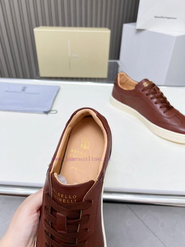 BrunelloCucinelli ? Top Four Seasons Classic Lace Skateboarding Shoes Casual ShoesPrecious i7mw67l3q - Image 7