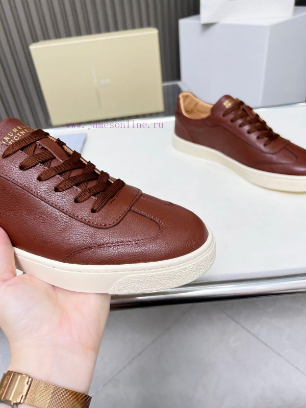 BrunelloCucinelli ? Top Four Seasons Classic Lace Skateboarding Shoes Casual ShoesPrecious i7mw67l3q - Image 9