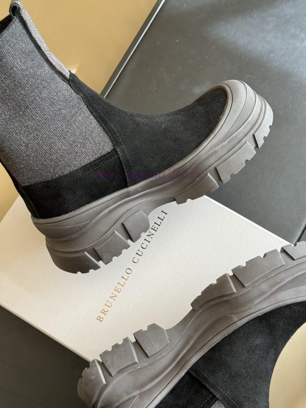 Purchasing Qualitybrunellocucinelli fw24 new arrival～BC24 Autumn/Winter Chelsea Short Boots,x8l9ht2v - Image 9