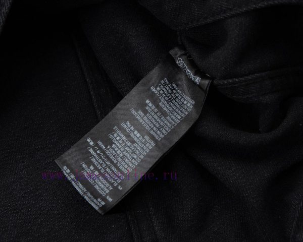 High qualityBalenciaga/Balenciaga Cola Embroidered Adhesive Letter Cowboy Jacket Jacket for 5u0p512q - Image 9