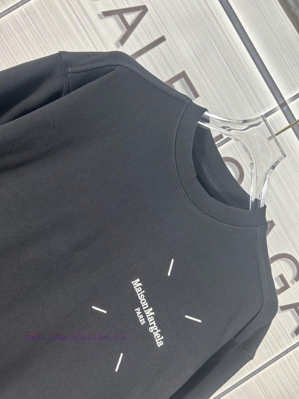 𝐌𝐚𝐢𝐬𝐨𝐧𝐌𝐚𝐫𝐠𝐢𝐞𝐥𝐚 Magira MM6 Embroidered Heavy duty Small and Medium Sized Loose Hoodie 32 Legg asf64zwy - Image 7