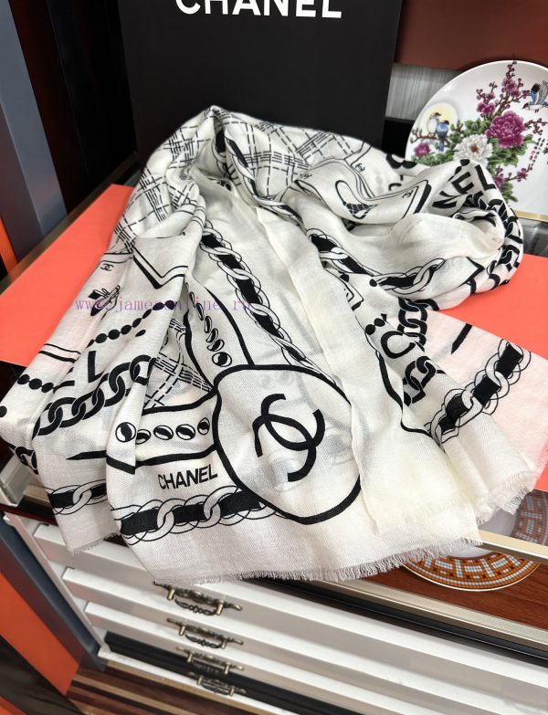 New Chanel 2024 [Proud] Sincerely praise the real cashmere long scarf, which is truly beauti4x28r4ov - Image 7