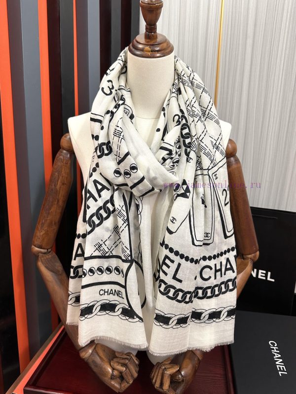 New Chanel 2024 [Proud] Sincerely praise the real cashmere long scarf, which is truly beauti4x28r4ov - Image 12