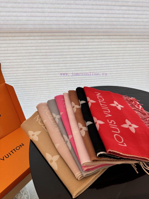 ️ Donkey brand essential double-sided presbyopia wool scarf~The presbyopia element is reallyi6x2byg4 - Image 10