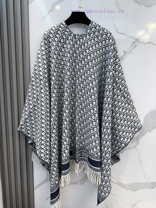 ️ Letter Overlapping DIOR Dior CD Jacquard Logo Printed Large Square Scarf Shawl Blanket Thrp6nzmrha - Image 18