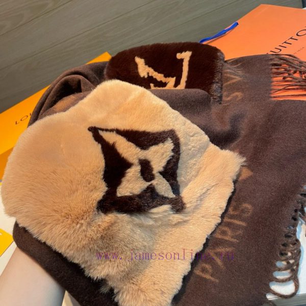 - L Pocket Cashmere Long Scarf LV New Shawl Scarf, Continuing the Winter Classic ️ Cashmere cq2utqwd - Image 10
