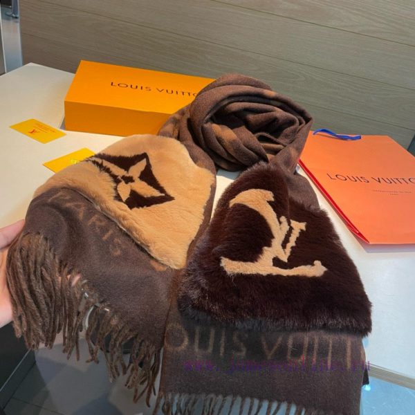 - L Pocket Cashmere Long Scarf LV New Shawl Scarf, Continuing the Winter Classic ️ Cashmere cq2utqwd - Image 18