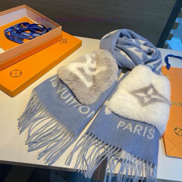 - L Pocket Cashmere Long Scarf LV New Shawl Scarf, Continuing the Winter Classic ️ Cashmere 5ici4pdu - Image 7