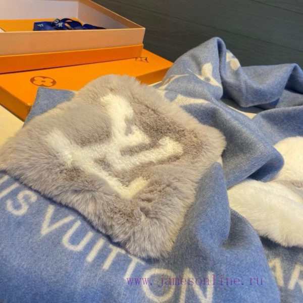 - L Pocket Cashmere Long Scarf LV New Shawl Scarf, Continuing the Winter Classic ️ Cashmere 5ici4pdu - Image 9