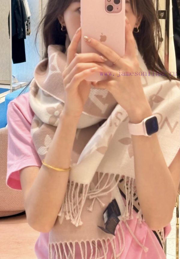 ️ Donkey brand essential double-sided presbyopia wool scarf~The presbyopia element is reallyihuoq66k