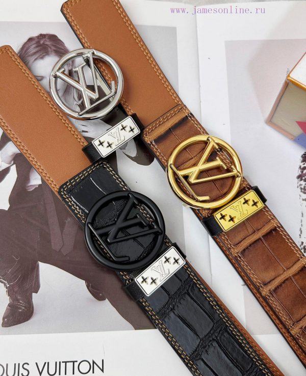 Belt LV Louis Vuitton's top tier replicaThe waistband is made of 100% imported original cowh 7os3l6ay