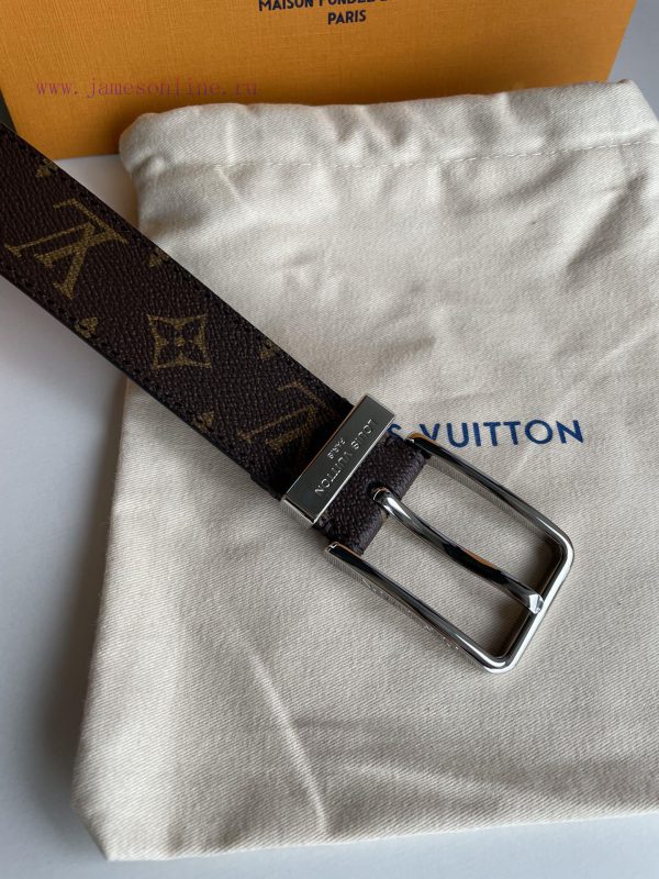 Belt and belt LV 3.5cm wide, a brand new entry-level style, enriches the canvas belt series, 34hlb6b1
