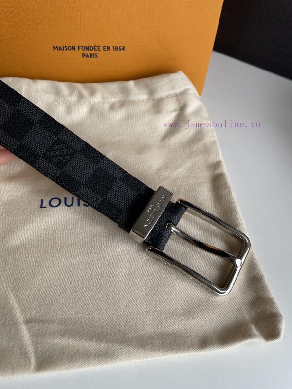 Belt and belt LV 3.5cm wide, a brand new entry-level style, enriches the canvas belt series, itynftjw