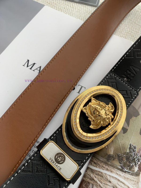 Versace. Versace ️Hanging buckle, classic human head pure copper hanging buckle, photographe uax865j0 - Image 7