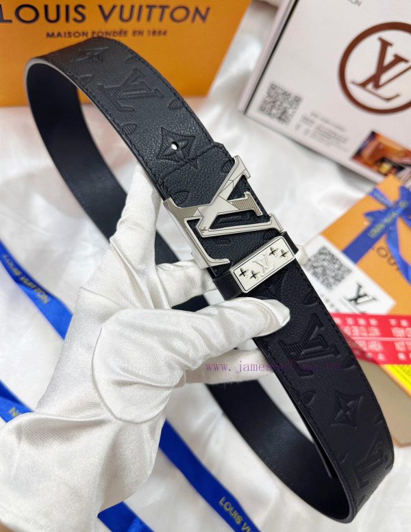 Belt LV Louis Vuitton's top tier replicaThe waistband is made of 100% cowhide, ensuring genu l5596mnd - Image 8