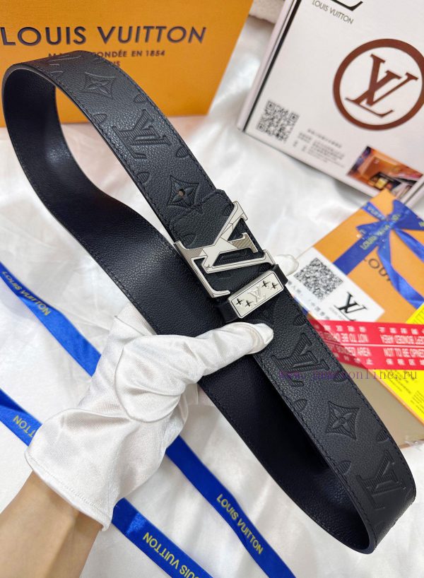Belt LV Louis Vuitton's top tier replicaThe waistband is made of 100% cowhide, ensuring genu l5596mnd - Image 9
