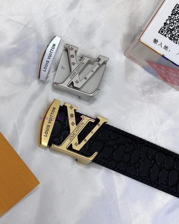 Belt LV Louis Vuitton's top tier replicaThe waistband is made of 100% cowhide, ensuring genu 0ows1xzu