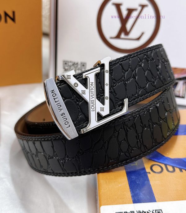 Belt LV Louis Vuitton's top tier replicaThe waistband is made of 100% cowhide, ensuring genu 8kwyuccw - Image 3